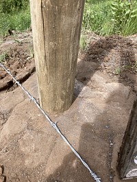 Solid rock shelf